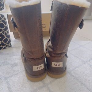 UGG Brown Boots with Soft Cream Lining